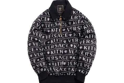 kith versace|kith x versace quarter zipped.